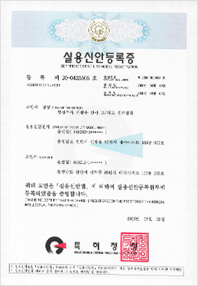 특허 및 실용신안 디자인 등록증-4